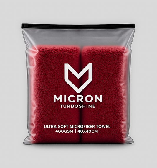 SET MICROFIBER TOWELS / 2 PCS