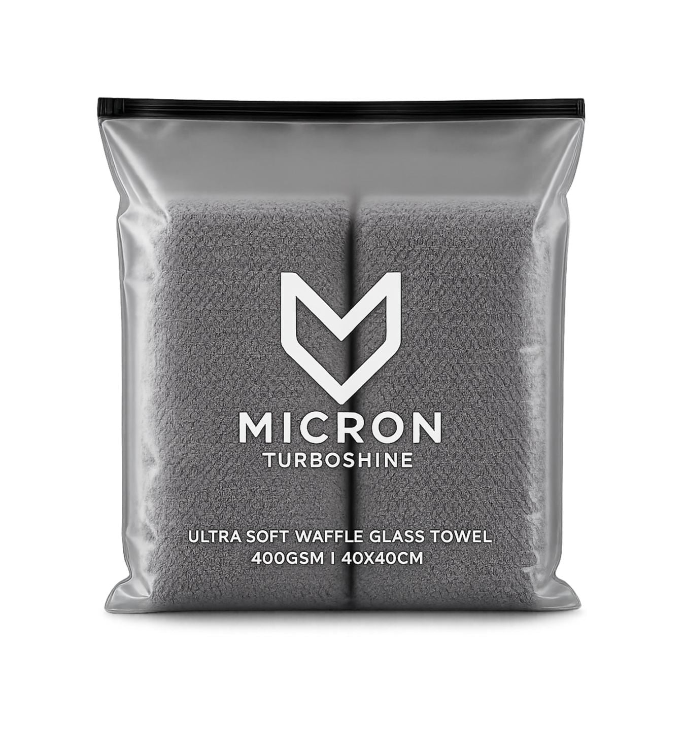 SET GLASS WAFFLE TOWELS