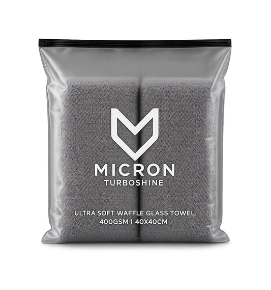 SET GLASS WAFFLE TOWELS